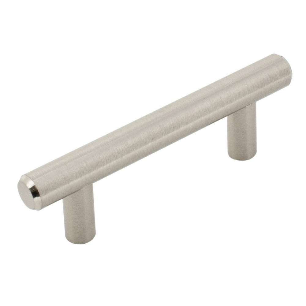 4" Stainless Steel T Bar Pulls 2.5 Inch Hole Center (64mm