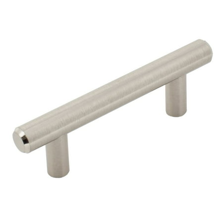 4 Stainless Steel T Bar Cabinet Pulls 2 5 Inch Hole Center 64mm