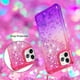thumbnail image 3 of Funda para iPhone 11 PRO Transparente con Brillos Carcasa Protectora Antigolpes con Glitter Brillante, 3 of 5