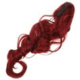 thumbnail image 5 of LOLIPPYY Long Ponytail Hair Extension Wavy Curly Claw Clip Ponytail Natural Looking Synthetic Fake Hairpiece for Women - Red, 5 of 7