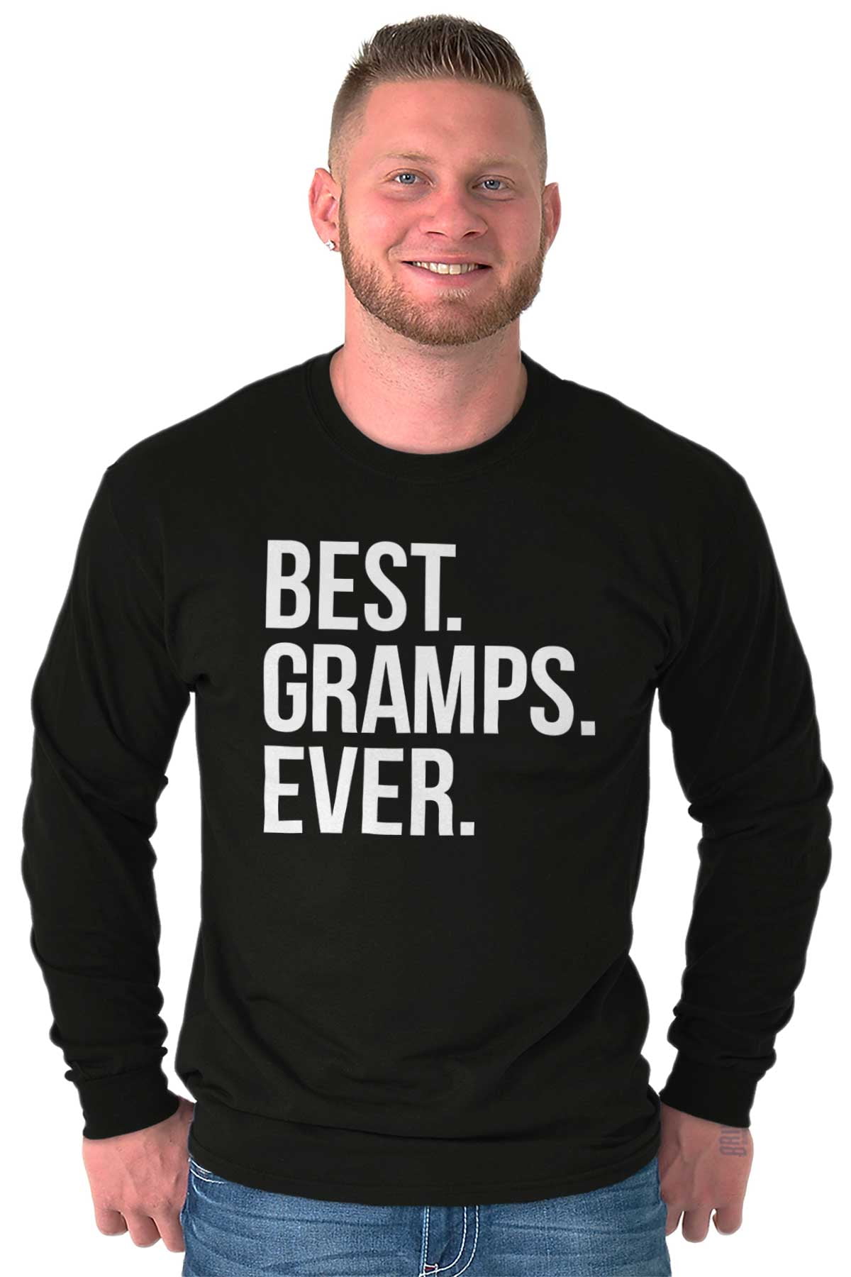 Mejor Camiseta de Manga Larga Gramps Ever para Hombre Regalo Familiar del Dia del Padre in Honduras at HNL 1581 Rating 5