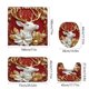 thumbnail image 3 of Festive Santa Hat Christmas Tree Topper Star Ornament for Holiday Home Decor, 3 of 7