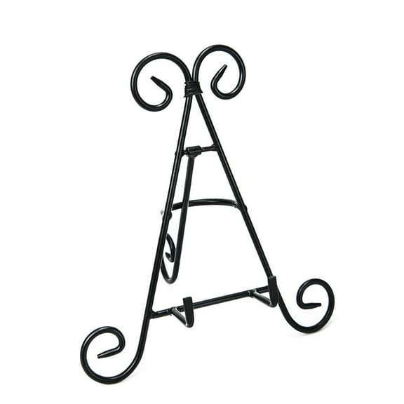 9" Black Iron Display Stand TGMF9IN Nightstand