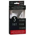thumbnail image 3 of Backlit LED House Number, Satin Nickel # 3, 3 of 9