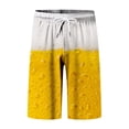 thumbnail image 3 of CHENge Men Plus Size Swim Trunks Slim Fit Floral Swim Trunks Quick-Dry 4th Of July Swim Trunks with Pockets Anti-Chafe Mens Summer Clothes, 3 of 4