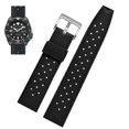 thumbnail image 4 of Correa de caucho tropical para reloj Seiko SRP777J1 de silicona suave, impermeable, transpirable, deportiva, para buceo, para hombre, 20 mm, 22 mm, 4 of 5