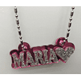 thumbnail image 7 of Personalized Custom Name Plate Chain Necklace Laser Cut Name or Word Made To Order Nameplate With Your Name On It!, 7 of 7