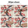 thumbnail image 4 of RUIYC  Plum Blossom Round Tablecloth with Elastic Fitted Tablecloth for Round Tables Party Table Cover for Indoor 0utdoor Dinning,, 4 of 7