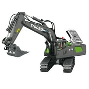 BJBSJSZ Remote Control Excavator Toys for Boys, Construction Rc Excavators for Kids Age 4-7 8 9 10 Year Old, Ideal Toys, Batteries Included, Birthday Christmas Remote Control Toy