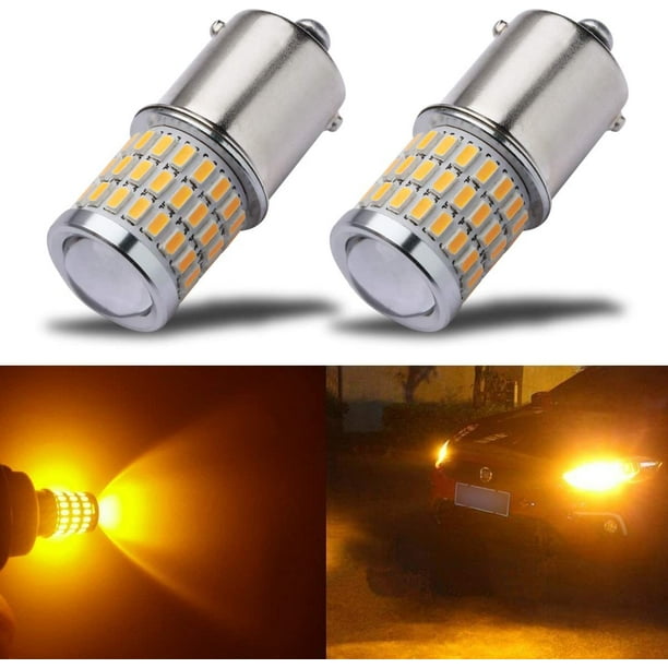 Las más nuevas bombillas LED BA15S de 9-30 V superbrillantes de bajo consumo 1156 1141 1003 con reemplazo de proyector para luces de marcha atrás, luces de freno, luces traseras, luces de RV, xenón bl