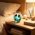 thumbnail image 4 of Halloween Ghost Stemless Glassware, 2D Printed Spooky Drinkware，Spooky 2D Ghost Print With Underwater Details, Smooth Stemless Glass For Wine, Cocktails, Juice And Halloween Entertaining 2026, 4 of 7