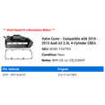 thumbnail image 2 of Valve Cover - Compatible with 2010 - 2013 Audi A3 2.0L 4-Cylinder CBEA 2011 2012, 2 of 2