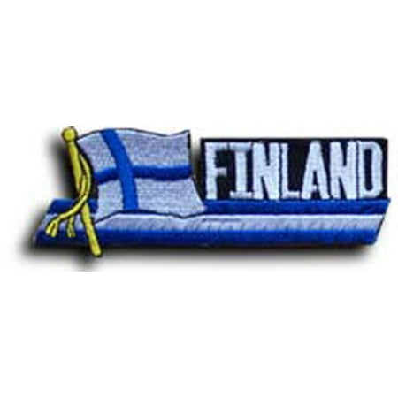 Finland Ribbons - Finland Cut-Out Patch