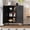 Black, variant on Fumedo Metal Cabinet,Metal Locker Storage Cabinet with 2 Doors and Adjustable Shelves