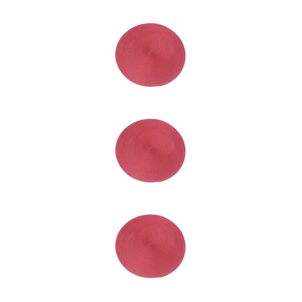 Matsuzay Tapetes antideslizantes de amplia aplicación para una variedad de usos Moderno Simple rojo oscuro Type1 NO1