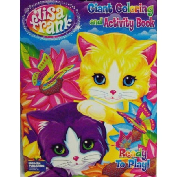 Download Lisa Frank Coloring & Activity Book ~96 Pg Ready to Play ...