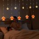 thumbnail image 5 of Fiudx Liquidación de ahorros de verano Navidad nuevo LED decorativo cadena de luces árbol de Navidad luces de nieve Interior habitación ambiente cortina luz, 5 of 7