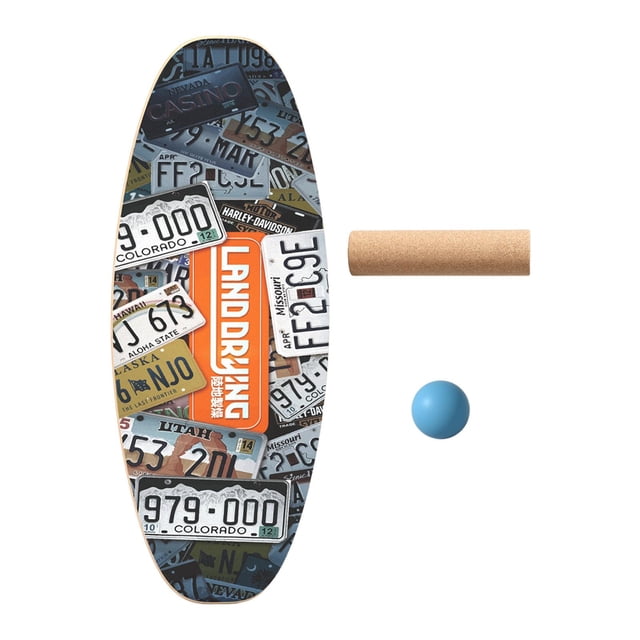 Almencla Balance Board Training Exercise Fitness Equipment Surfing Balancing Training Style B