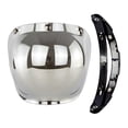 thumbnail image 4 of Escudo de visera a para motocicleta 3, parabrisas de de lente para cascos abiertos, solar , Plata, 4 of 6