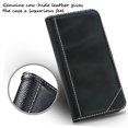 thumbnail image 5 of Mybat Genuine Leather My Jacket Wallet for Apple iPhone XS Max (6.5") - Black, 5 of 11
