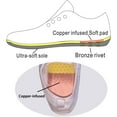 Grounding Shoes with Copper for Earthjing Ground Effectively While