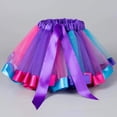 thumbnail image 2 of Zshosam Infant Tutu Layered Ballet Tulle Tutu Skirt for Little Girls Dress Up Size 3T 4T,(Dark Purple 3-4 Years), 2 of 6