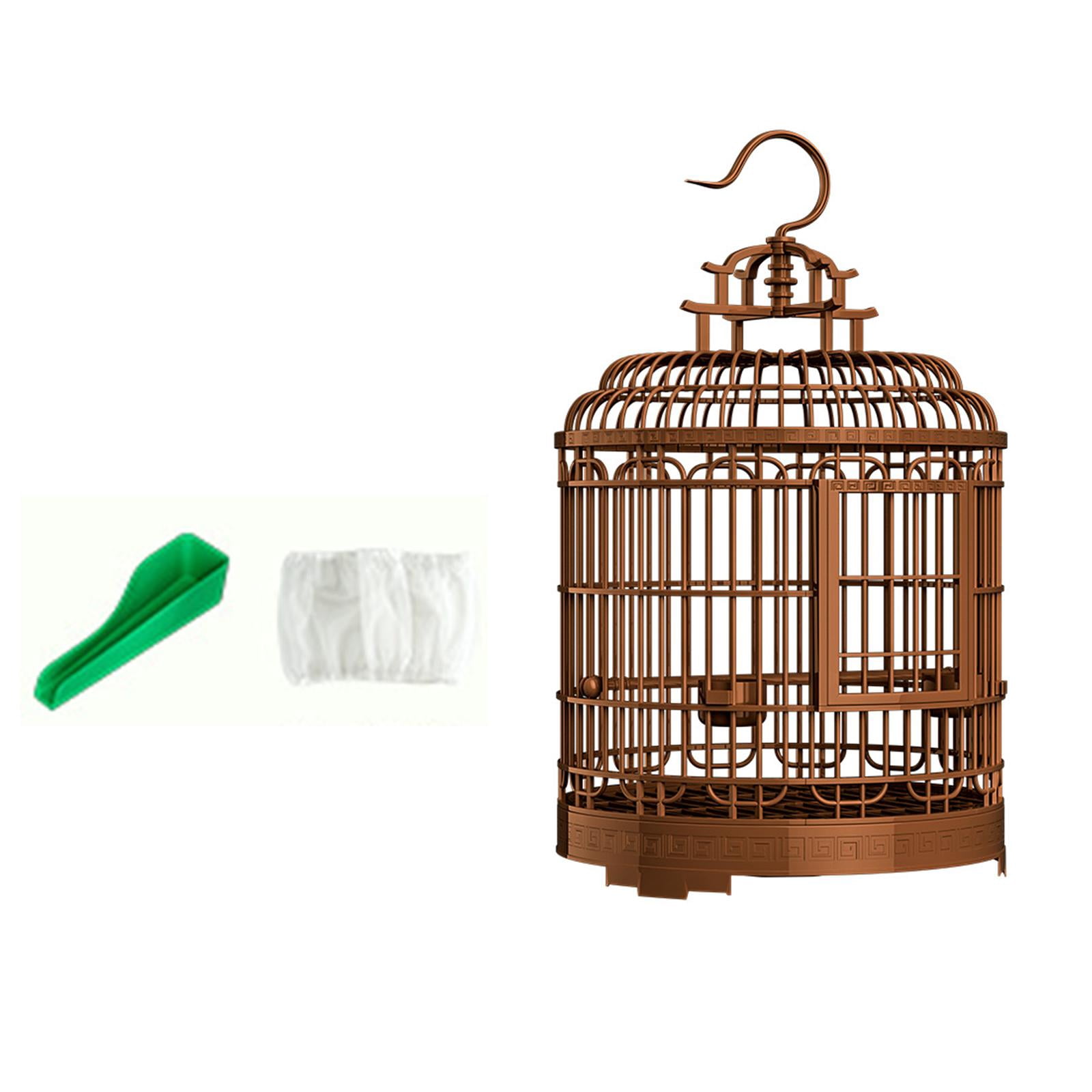 TOOYFUL s Cage Nest Pet Supplies Large Hanging Birdcage Parrot Cage for Finches Parakeets Cockatoos Small Birds African Grey C