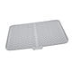 thumbnail image 4 of Alfombrilla de secado de platos, almohadilla de secado higiénica de silicona para cocina, almohadilla de drenaje seco que evita Gris, 4 of 9