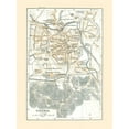 thumbnail image 2 of Bertarelli 15x18 Gold Ornate Wood Framed with Double Matting Museum Art Print Titled - Vicenza Italy - Bertarelli 1914, 2 of 4