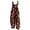 Brown, variant on gakvbuo Jumpsuits For Women Summmer Dressy Wedding Women Ladies Printed Summer Sleeveless Backless Loose Long Playsuits Rompers Jumpsuit