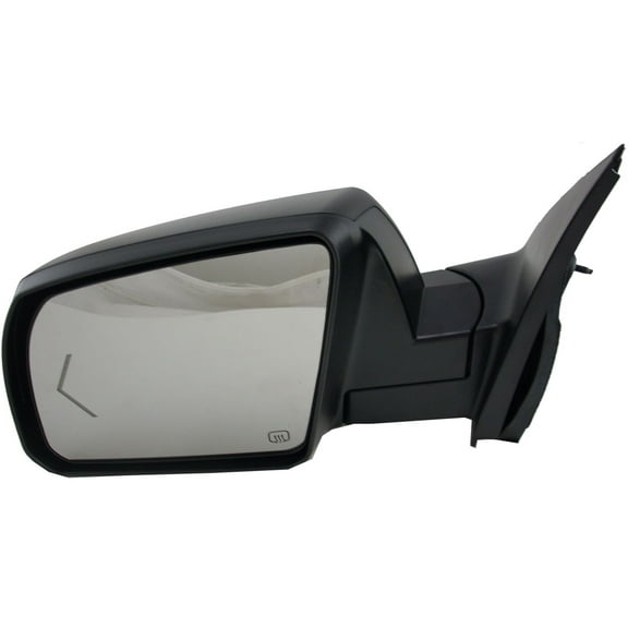 TRQ Power Heated Signal Black Textured Mirror LH Left Driver for Tundra Sequoia MRA04819 Fits select: 2007-2013 TOYOTA TUNDRA, 2008-2013 TOYOTA SEQUOIA