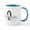 White/Blue Inside, variant on CafePress - Penguins Mugs - 11 oz Ceramic Mug - Novelty Coffee Tea Cup