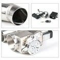 thumbnail image 4 of Thinsony Dual Valve Downpipe - Premium Stainless Steel Easy Installation Core Rod Bending Strength silver 3 inches（76mm), 4 of 6