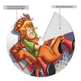 thumbnail image 4 of Lsque Scooby-Doo Print Christmas Tree Skirt, Tree Skirt with Ties or Velcro, Perfect for Holiday Decorations, Halloween, and New Year-36", 4 of 7