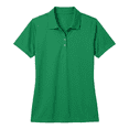 thumbnail image 5 of GOLDENROW Women High Performance Pure Dry Fit Poly Polo Shirt, Casual Golf Shirt, Kelly Green, 6XL, 5 of 5