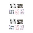 thumbnail image 1 of Qarigey GRAN VENTA 5pcs Rose Flower Nail Stickers Calcomanías Nail Art Decors Glitter Home Salon Hand Tip Beauty Tool Type2 NO2 Qarigey CBP086546, 1 of 1