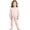 45# Pink, variant on Toddler Boys Girls Sweatsuit 2 Piece Outfits Long Sleeve Crew Neck Sweatshirt and Sweatpants Fall Athletic Set for Girls,Pink,130