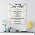 thumbnail image 2 of Scripture Walls  7 Signs of our Love to God 1 Corinthians 13:7 Bible Verse Canvas Christian Wall Art Ready to Hang Unframed, 2 of 9
