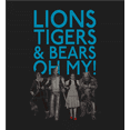 thumbnail image 2 of Wizard Of Oz Lions Tigers & Bears Oh My
 Women's Black Crew Neck Short Sleeve Crop Tee-XL, 2 of 4