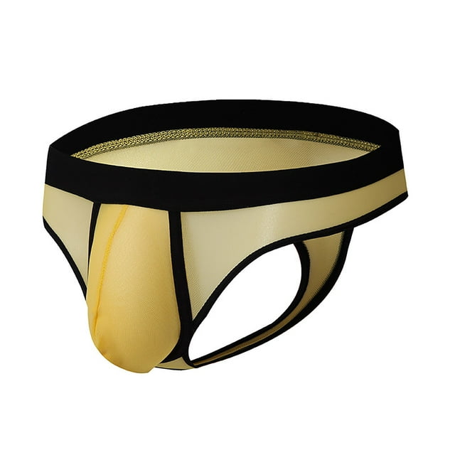 Rbaofujie sous-Vêtements pour Hommes Boxeur Slip en Soie Glacée en Maille Transparente String pour Hommes sous-Vêtements String pour Hommes sous-Vêtements pour Hommes sous-Vêtements pour Hommes Boxeur Slip