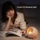 thumbnail image 2 of leyfeng Lovely Cats House Lámpara de noche Niños Dormitorio Recargable Leds Luz para dormir Niños Regalos de cumpleaños Portátil, 2 of 8