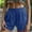 A_ Blue, variant on Olyvenn 2025 Trendy Shorts for Women Summer Elastic Waisted Lounge Short Pants Casual Loose Comfy Beach Shorts with Pockets Light Blue S