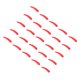 thumbnail image 5 of ABS Mowing Blade, Mower Plastic Blade Automatically Fold Excellent Durability Simple In Design  For 23-18 Li For 26-18Li For Lawn Mower For 1083-B3-0009 ANGGREK Rojo, 5 of 8