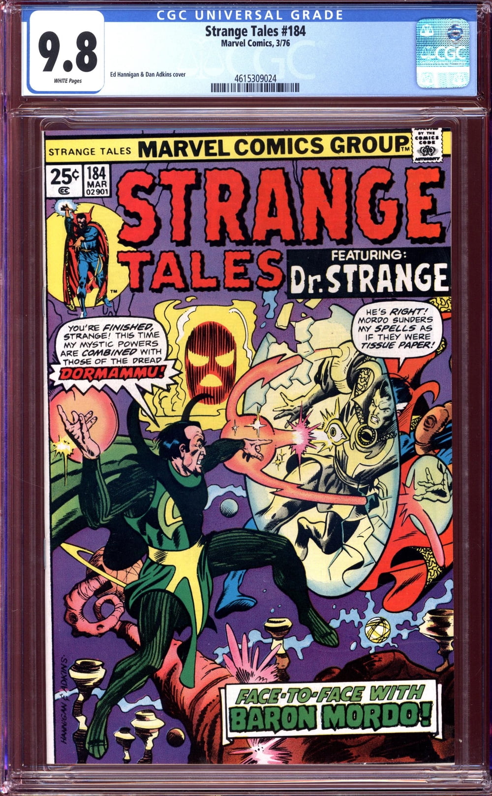 Cover of Strange Tales #184