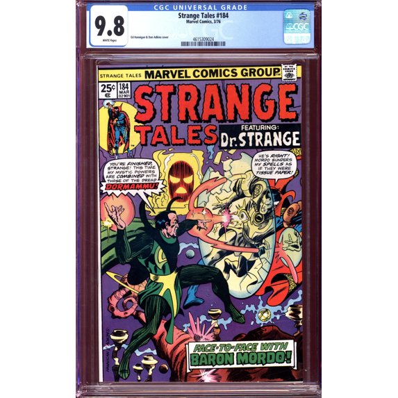 Strange Tales #184 - CGC 9.8 Comic Book