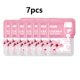 thumbnail image 1 of LAIKOU 7 Uds Japón Sakura mascarilla de barro limpieza blanqueamiento hidratante Control de aceite antienvejecimiento mascarilla de arcilla paquetes cuidado de la piel Facial Tan Jianjun  unisex, 1 of 2