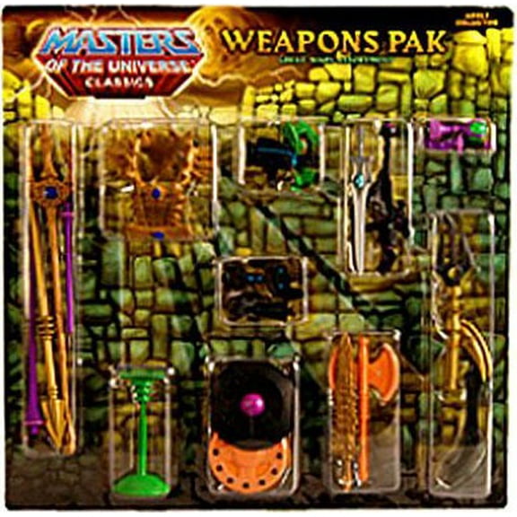 Masters of the Universe Club Eternia Great Wars Action Figure Weapons Pak