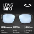 thumbnail image 4 of Oakley OO9263 Turbine Rectangle Shaped Polarized Sunglasses for Men - Includes Official Eyewear Kit - Matte Black Camo Frame with Prizm Deep Water Lens, 4 of 7