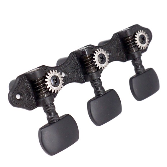 Toystoory Afinadores de guitarra Clavijas de afinación Cabezales de máquina Perilla de afinación de color sólido ajustable Accesorio de instrumento Artesanía