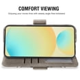 thumbnail image 3 of Asuwish - Funda tipo cartera compatible con DOOGEE S88 Plus, de cuero, con cordón, tarjetero, correa para la muñeca, para S 88 Pro S88+, para hombre y mujer, color gris, 3 of 5